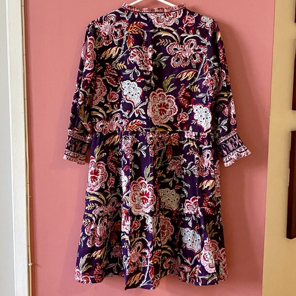 Charlee Alexis Dress in Midnight Floral Small - Picture 10 of 10